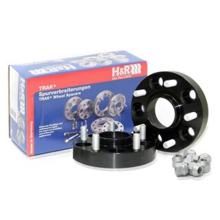 H&R TRAK+ Spurverbreiterung schwarz DRM 40mm Jaguar XF CC9 Limousine B4035633