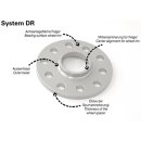 H&R TRAK+ Spurverbreiterung silber DRA 40mm Fiat...