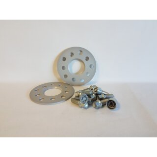 H&R TRAK+ Spurverbreiterung silber DR-ABE 10mm VW Caddy 2K Life + Maxi Life 55571-05