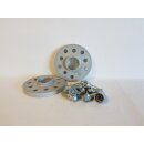 H&R TRAK+ Spurverbreiterung silber DR-ABE 24mm VW...