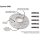 H&R TRAK+ Spurverbreiterung silber DRS 10mm Rover/MG Vitesse Limousine 10245616
