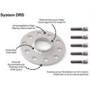 H&R TRAK+ Spurverbreiterung silber DRS-MZ 18mm Ford...