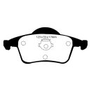 EBC Blackstuff Bremsbeläge Hinterachse ABE Volvo...