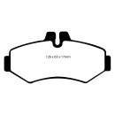 EBC Blackstuff Bremsbeläge Hinterachse ABE...