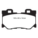 EBC Blackstuff Bremsbeläge Hinterachse ABE Infiniti...