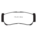 EBC Blackstuff Bremsbeläge Hinterachse ABE Hyundai...