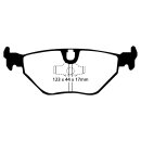 EBC Blackstuff Bremsbeläge Hinterachse ABE BMW 5 E34...