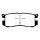EBC Blackstuff Bremsbeläge Hinterachse ABE Mazda 626 (3) GD Schrägheck DP739