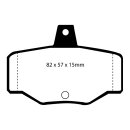 EBC Blackstuff Bremsbeläge Hinterachse ABE Nissan Primera 2 WP11 Kombi DP834