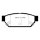 EBC Blackstuff Bremsbeläge Hinterachse ABE Mitsubishi Lancer 5 CB/D_A Stufenheck DP986