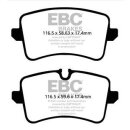 EBC Blackstuff Bremsbeläge Hinterachse ABE Audi A6...