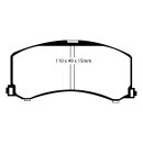 EBC Blackstuff Bremsbeläge Vorderachse ohne ABE...