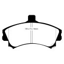 EBC Blackstuff Bremsbeläge Vorderachse mit ABE...