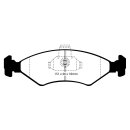 EBC Blackstuff Bremsbeläge Vorderachse mit ABE Ford...