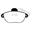 EBC Blackstuff Bremsbeläge Vorderachse mit ABE...