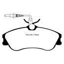 EBC Blackstuff Bremsbeläge Vorderachse mit ABE...
