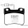 EBC Blackstuff Bremsbeläge Vorderachse mit ABE Citroen AX ZA- Schrägheck DP1111