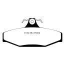 EBC Blackstuff Bremsbeläge Hinterachse ohne ABE...