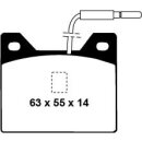 EBC Blackstuff Bremsbeläge Hinterachse ohne ABE...
