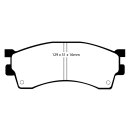 EBC Blackstuff Bremsbeläge Vorderachse ohne ABE Kia...