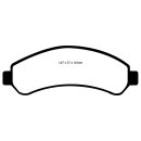 EBC Blackstuff Bremsbeläge Vorderachse mit ABE...
