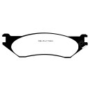 EBC Blackstuff Bremsbeläge Vorderachse ohne ABE...