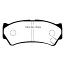 EBC Blackstuff Bremsbeläge Vorderachse mit ABE...