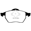EBC Blackstuff Bremsbeläge Vorderachse mit ABE Skoda...