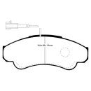 EBC Blackstuff Bremsbeläge Vorderachse mit ABE...