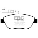 EBC Blackstuff Bremsbeläge Vorderachse mit ABE Fiat...