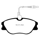 EBC Blackstuff Bremsbeläge Vorderachse mit ABE...