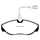 EBC Blackstuff Bremsbeläge Vorderachse mit ABE...