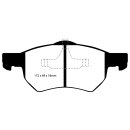 EBC Blackstuff Bremsbeläge Vorderachse mit ABE...