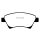 EBC Blackstuff Bremsbeläge Vorderachse mit ABE Renault Super 5 B/C40 Schrägheck DP1468