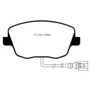 EBC Blackstuff Bremsbeläge Vorderachse mit ABE Skoda...