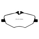 EBC Blackstuff Bremsbeläge Vorderachse mit ABE...