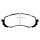EBC Blackstuff Bremsbeläge Vorderachse mit ABE Subaru Impreza 2 GD, GG Stufenheck DP1492