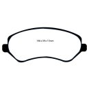 EBC Blackstuff Bremsbeläge Vorderachse mit ABE...