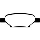 EBC Blackstuff Bremsbeläge Hinterachse ohne ABE Pontiac Pursuit DP1704