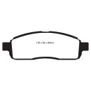 EBC Blackstuff Bremsbeläge Vorderachse ohne ABE Ford...