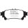 EBC Blackstuff Bremsbeläge Hinterachse ohne ABE Lexus IS (3) GSE3_, AVE3 Stufenheck DP1850
