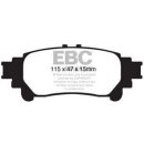 EBC Blackstuff Bremsbeläge Hinterachse ohne ABE...