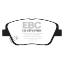 EBC Blackstuff Bremsbeläge Vorderachse ohne ABE Kia...