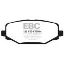 EBC Blackstuff Bremsbeläge Hinterachse ohne ABE...