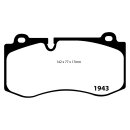 EBC Blackstuff Bremsbeläge Vorderachse mit ABE...