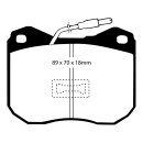 EBC Blackstuff Bremsbeläge Vorderachse ohne ABE...