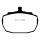 EBC Blackstuff Bremsbeläge Vorderachse mit ABE Austin Princess 1 Stufenheck DP243