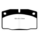 EBC Blackstuff Bremsbeläge Vorderachse mit ABE Pontiac 6000 DP325