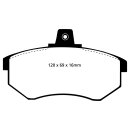 EBC Blackstuff Bremsbeläge Vorderachse mit ABE Audi...