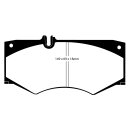 EBC Blackstuff Bremsbeläge Vorderachse mit ABE...